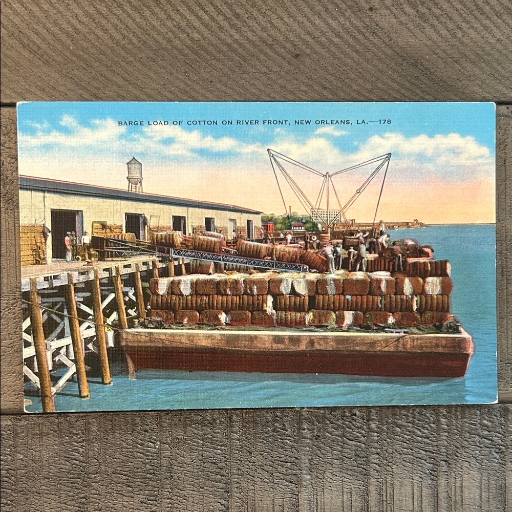 Vintage New Orleans Linen Postcard